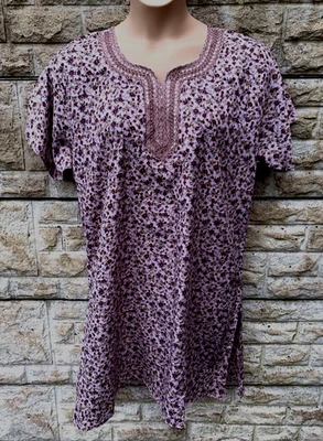 Ladies Sequinned Pink Mix Beach Cover Up/Dress UK XXL (14/16) - Image 1 of 4