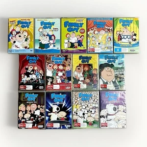 Family Guy Comedy TV Series Seasons 1 2 3 4 5 6 7 8 9 10 11 12 & 15 Bulk DVD Lot - Picture 1 of 2