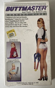 1995 Suzanne Somers BUTTMASTER Original Video VHS Thigh Exercise New Sealed - Picture 1 of 1