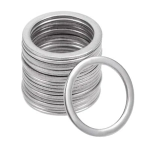 20Pcs 12mm x 16mm x 0.8mm 304 Stainless Steel Flat Washer for Screw Bolt - Picture 1 of 3