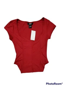 Just Polly New York ribbed Top sz Small - Picture 1 of 7