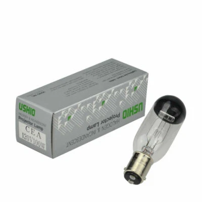 USHIO Projector Lamp Biochemical Light CEA 120V100W Lamp BA15D Microscope Bulb - Image 1 of 2