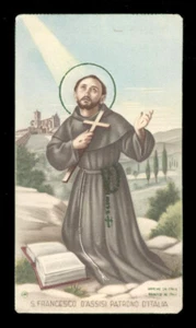 santino - Heilige Karte Aufl. AR -S.FRANCESCO D'ASSISI - Bild 1 von 1