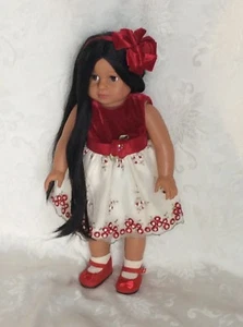 American Fashion World Doll ~ Danielle ~ 18 Inch Girl ~ With Medium Skin Tone - Picture 1 of 7