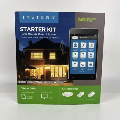 Insteon Home Control Starter Kit 2244-234 1 Hub and 2 Dimmer Modules - Image 1 of 4
