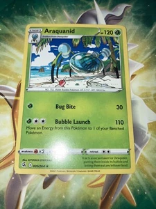 Pokémon TCG Araquanid Fusion Strike 020/264 Regular Rare-NM - Picture 1 of 2