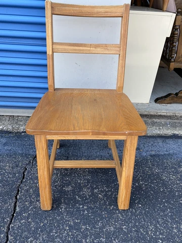 A Brandt Ranch Oak Desk Side Chair Cover