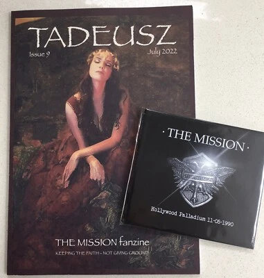 TADEUSZ - The Mission UK fanzine (Issue 9) with FREE live CD - Image 1 of 4