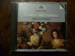 CD Ton Koopman J. S. Bach Trio Sonatas Sonaten 1-6 Orgel Archiv - Bild 1 von 3