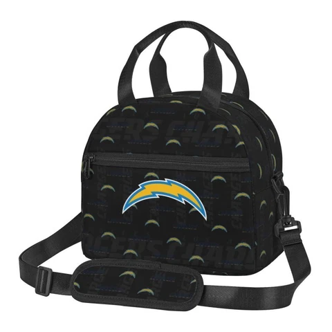 San Diego Chargers Insulated Lunch Bag Thermos Cooler Hot Cold Adult Picnic Bag Cover