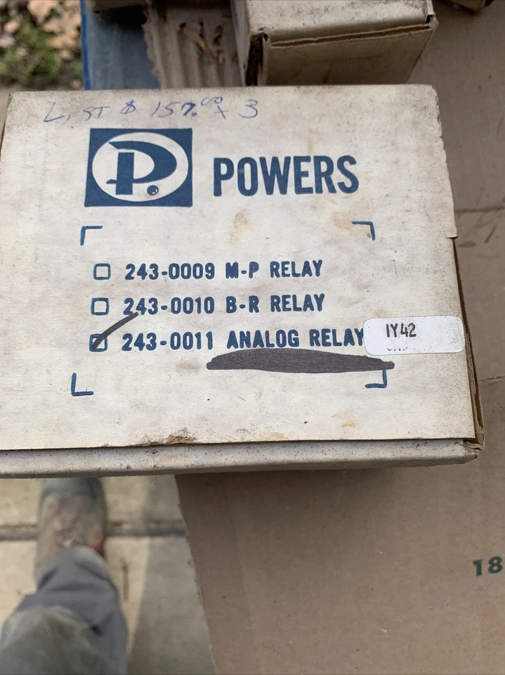 Powers 243-0011 Analog Relay - Image 1 of 1