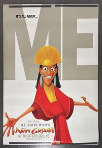 2000 Disney THE EMPEROR'S NEW GROOVE Original Film Poster 27X40 DS DINDAL, SPADE - Picture 1 of 7