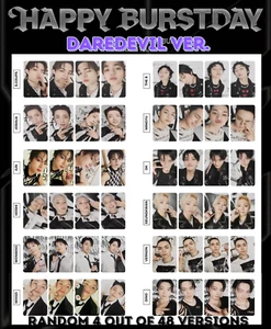 SEVENTEEN HAPPY BURSTDAY DAREDEVIL ver. 5° Album 4 su 48 cartolina fotografica casuale - Foto 1 di 14