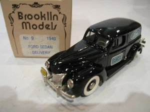 1/43 BROOKLIN 9 FORD SEDAN DELIVERY FORD SERVICE 1940 - Imagen 1 de 3