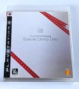 Playstation 3 Special Demo Disc White PS3 Japan Metal Gear Biohazard Demons Soul - Picture 1 of 4