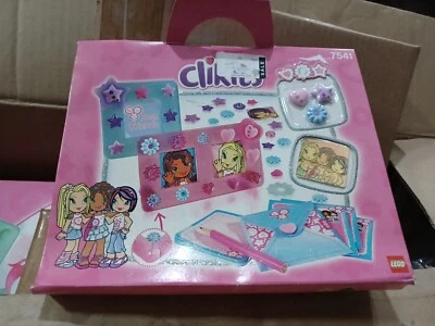 New Lego Clikits 7541 Stylin Stationary Set Photo Frame Note Pad Pencil 2004 - Image 1 of 4