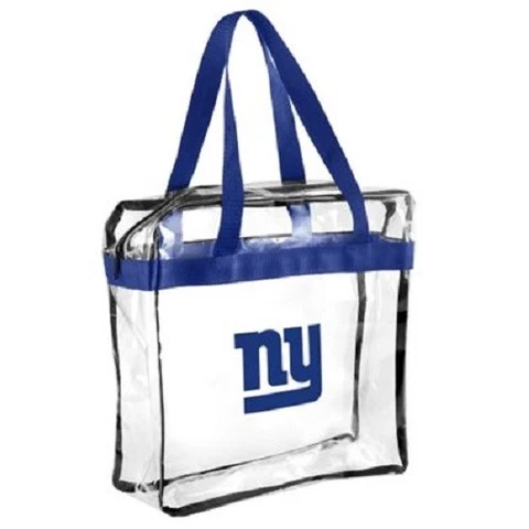 New York Giants CLEAR Messenger Tote Bag Purse - Meets Stadium Security Reqs Cover