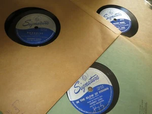 78 RPM 3 Johnny Long on Signature, Sweet Sue, Paradise, Dutzend Rosen, Tipperary V + - Bild 1 von 7