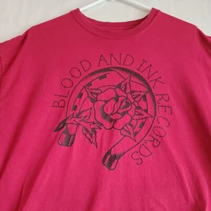 Blood And Ink Records SS T Shirt XL Richmond VA Hardcore Household Christian - Picture 1 of 6