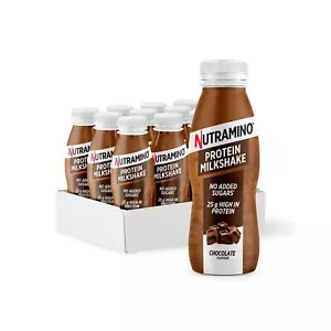 Nutramino Protein Milkshake | Ready To Drink | Convenient | On the Go 12 x 330ml - Picture 1 of 4