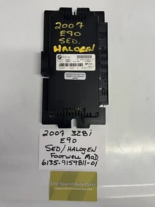 BMW E90 E91 BCM FCM LCM Footwell Light Control Module 6135-9159811-01 - Picture 1 of 4