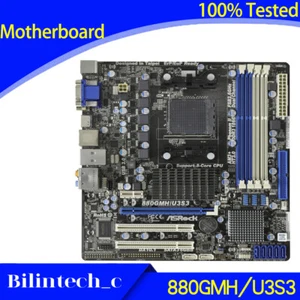 FOR ASRock 880GMH/U3S3 880G Motherboard Supports AM3/AM3+ 32GB DDR3 AMD AM3+ - Picture 1 of 4