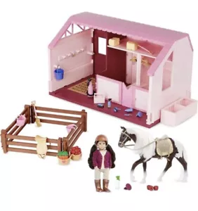 Lori Dolls – Philippa’s Horse & Stable Set – Mini Doll Toy Horse & Stable NEW - Picture 1 of 6