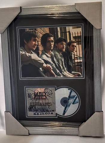 All American Rejects  Band Autographed Signed  CD JSA Certified Custom Framed Cover
