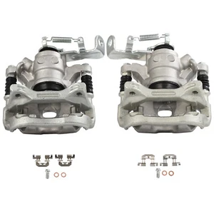 Par de pinzas de freno traseras con soporte para Mazda 3 L4 2014 2015 2016 2,5 L - Imagen 1 de 10
