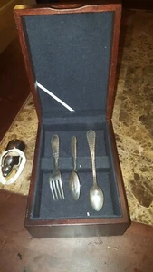 Reed & Barton Waterford Sterlingsilber 3-teiliges Babybesteck Geschenk - Bild 1 von 7