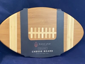 Wooden FOOTBALL Cutting/Cheese Board...Brand New...TUCANA - Picture 1 of 5
