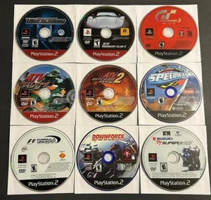 PS2 Game Lot - Need For Speed , Midnight Club , Gran Turismo , ATV Off Road Fury - Picture 1 of 1