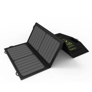 ALLPOWERS Przenośna ładowarka solarna 2-portowa USB Wodoodporny panel słoneczny do telefonów komórkowych - Zdjęcie 1 z 10