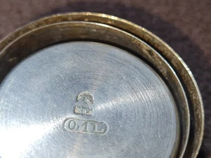 WMF Jugendstil Art Deco Straußenmarke 1903-1910 Becher Verstellbar Untersetzer - Bild 1 von 7