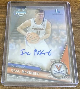 Isaac McKneely 2023 Bowman Chrome University 1° rifrattore Bowman automatico /250 - Foto 1 di 2