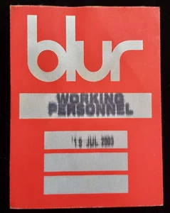 BLUR Backstage VIP Sticky Pass - Bild 1 von 1