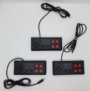 LOT OF 3 MrDeal Retro Plug and Play Mini NES Console Controllers FREE SHIPPING b - Picture 1 of 4