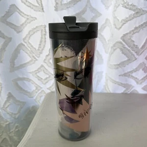2012 Starbucks Siren Tumbler Abstract Face 16oz EUC - Bild 1 von 3