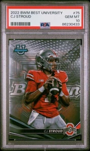 C.J. Stroud 2022 Bowmans Best University #75 PSA 10 - Imagen 1 de 2