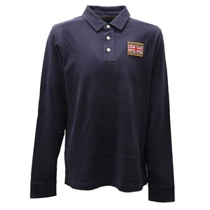 5481AE polo bimbo boy HACKETT blue cotton polo-shirt kid - Bild 1 von 4