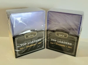 Caricatori superiori CARTONE ORO 3x4 20pt (2 confezioni da 25) con manicotti penny - Foto 1 di 6