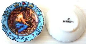 Fève 2005 ASSIETTES DECORATIVES LE MINEUR 3 cm de Ø PHOTO RECTO-VERSO - Imagen 1 de 1