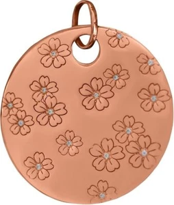 Colgante Thomas Sabo PE550-416-14 disco 3,5 cm plata de ley rosa PVP 199,- - Imagen 1 de 1