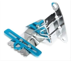 Pestaña de distribución cromada ajustable para bloque pequeño Chevy V8 con balanceador de 8" - Imagen 1 de 2