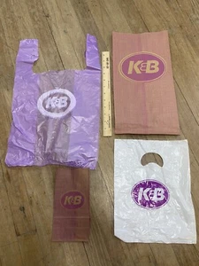 Konvolut Papier und Plastiktüten Katz & Besthoff K&B Drogerie Neu - Bild 1 von 2