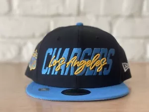 New Era Los Angeles LA Chargers Men's 2022 NFL Draft 59FIFTY Fitted Hat Sz 7 3/8 - Picture 1 of 11