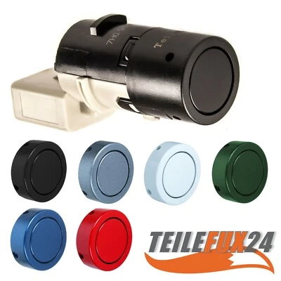 TEILEFUX24 Sensor de aparcamiento PDC AUDI A6 C5 / C6 4F incl. Avant Allroad delantero trasero ¡COLOR COCHE!!