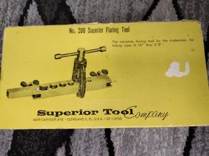 *VTG* 1960s Superior Tool Company No. 200 3/16" - 5/8" Flaring Tool - Picture 1 of 6