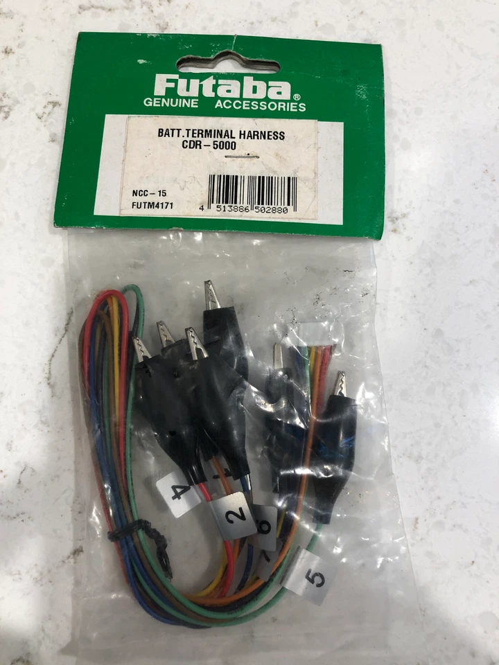 Cable de arnés de terminal de voltaje de batería Futaba para cargador CDR5000 6A16801 F Foto 1 de 1