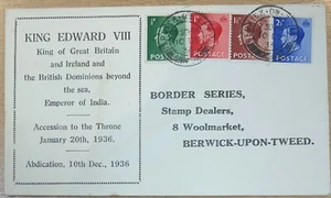 GB 1936 EDUARDO VIII ABDICACIÓN CUBIERTA... GATO 120 £ - Imagen 1 de 2